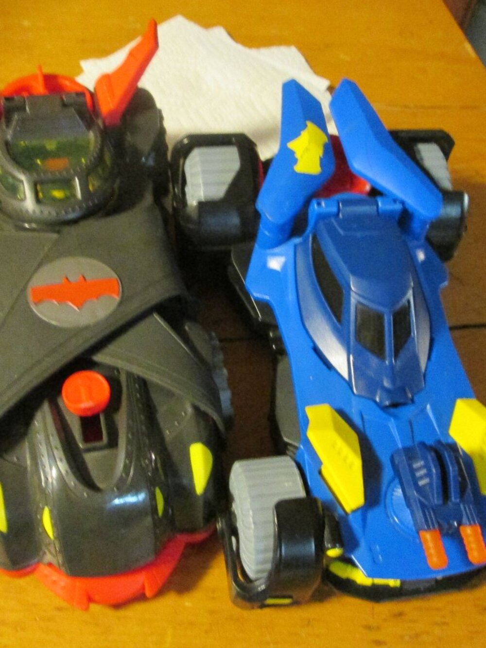 2 DC Comic Batman cars good shape